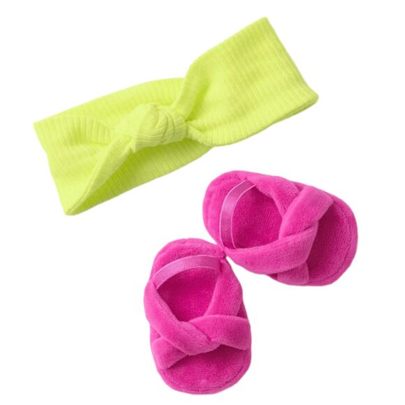 American Girl HEADBAND & SLIPPERS Pawsitively Purrfect Active Salon Accessories - Picture 3 of 11